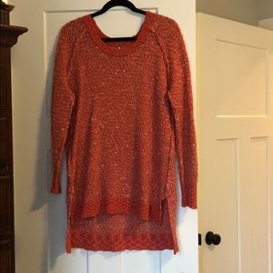 Free People Orange sweater